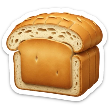 loaf of bread sticker