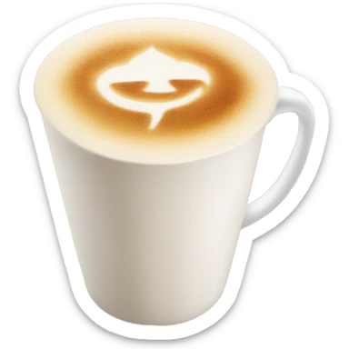 Chai latte sticker