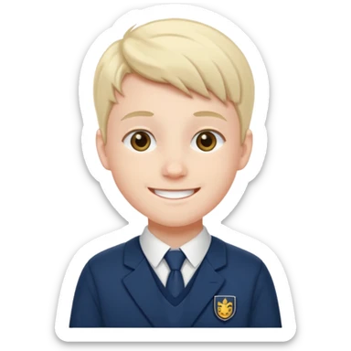 Student fanloid xydrick sticker