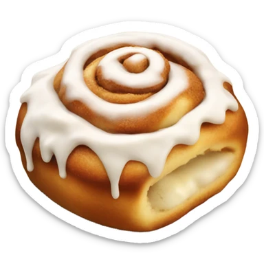 Cinnamon roll sticker