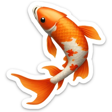 Koi fish  sticker
