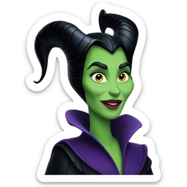 maleficent disney sticker