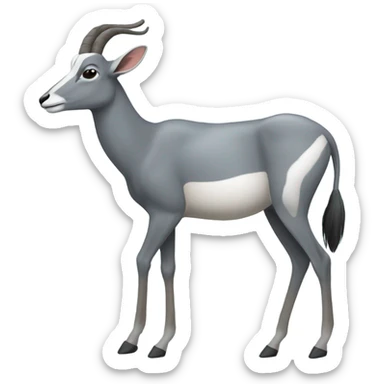 Nilgai antelope sticker