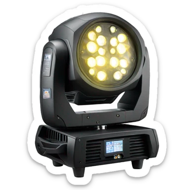 Moving Head light Martin era 600 performance sticker