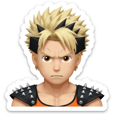 Bakugo from mha sticker