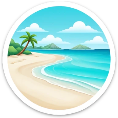 beach sticker