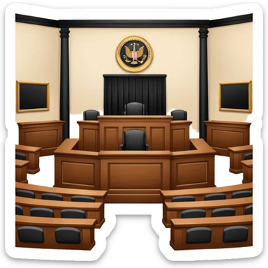  courtroom sticker