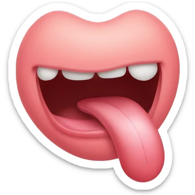 Tongue sticker