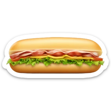 sub sandwich  sticker