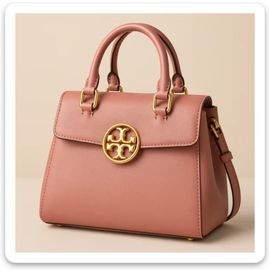 pink designer handbag sticker