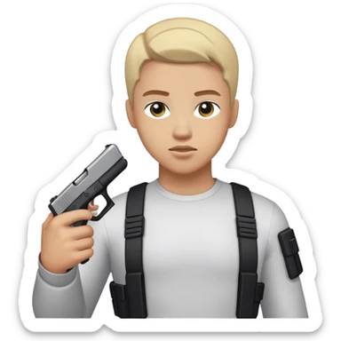 A yn with a Glock  sticker