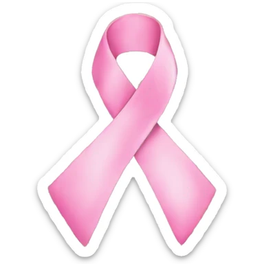 Breast cancer ribbon leopard print sticker