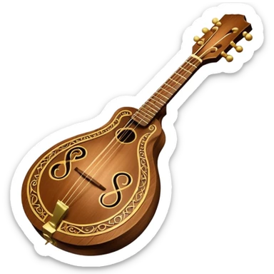 magical mandolin sticker