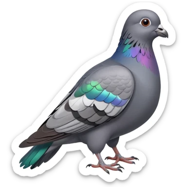 Pigeon sticker