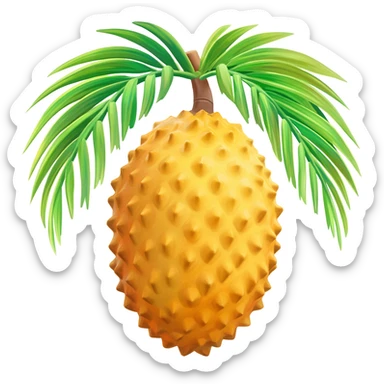 Nipa palm fruit sticker