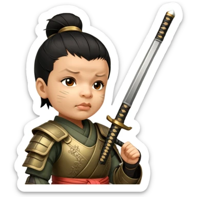Ancient Samurai sticker