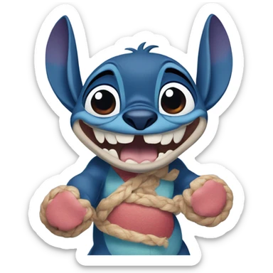 Stitch from lilo and stitch sticker