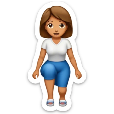 A mom saying get your butt up the  stairs  sticker