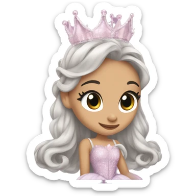 Ariana grande as glinda the good witch from wicked sticker