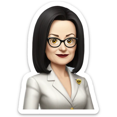cunning Elvira Nabiullina sticker