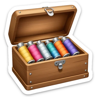 sewing kit sticker