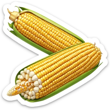 corn cob grilling sticker