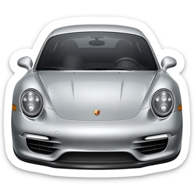 Porsche emoji sticker