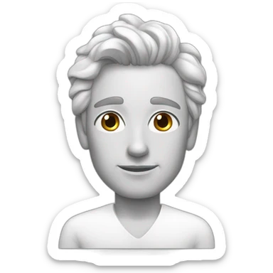 morgenshtern white sticker