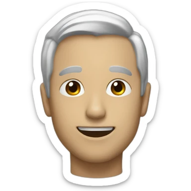 Persona diciendo hola sticker