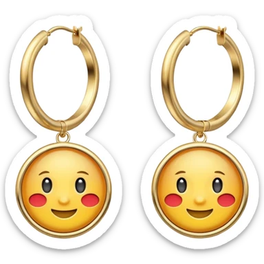Earring Hoops sticker