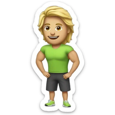 fitness coach sticker