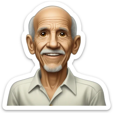 Young Jacque Fresco sticker