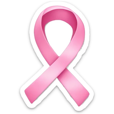 breast cancer ribbon  sticker