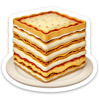 lasagna emoji copie sticker