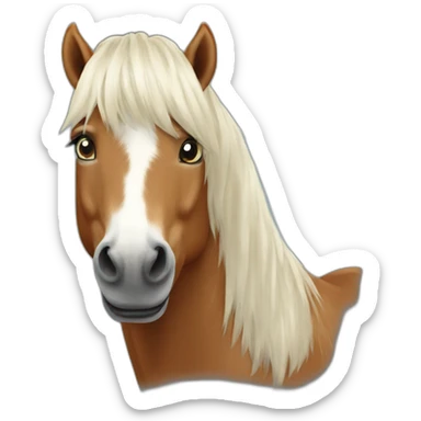 Icelandic horse sticker