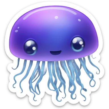 Jellyfish sticker