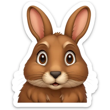 hAre animal sticker