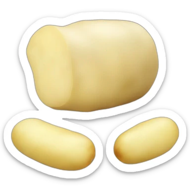 lard with potatoes sticker