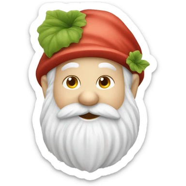 cute garden gnome sticker