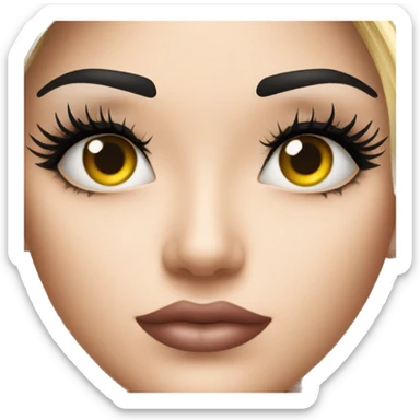 Doble mascara sticker
