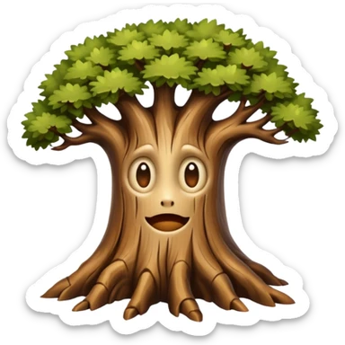 hallow tree sticker