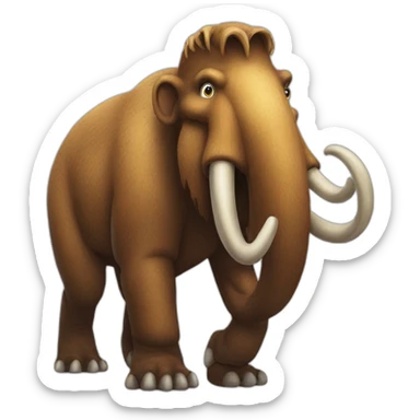 Mammoth-TRex sticker