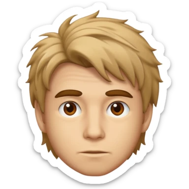 Moreno greñudo sticker