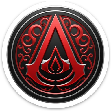 Assassin's creed simbol emoji sticker