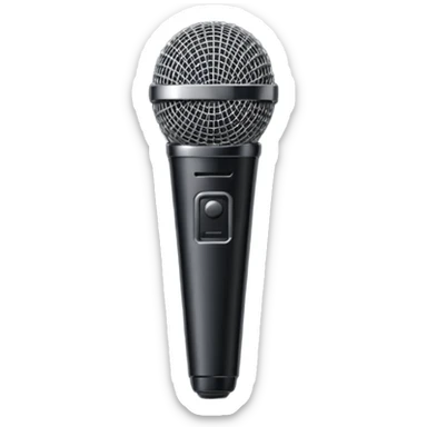 microphone sticker