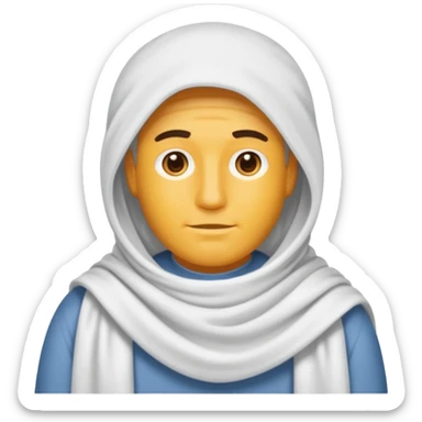 Neem de 2de persoon die je net genereerde. Maak zijn volledige lichaam en laat hem zo een afwegings gebaar maken met zijn handen sticker