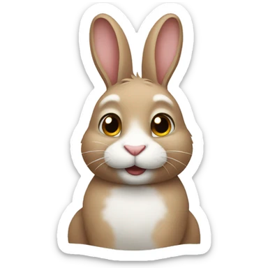 rabbit  sticker