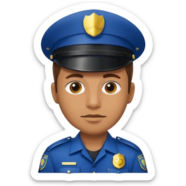 policeman sticker