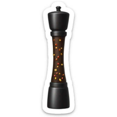 pepper mill sticker