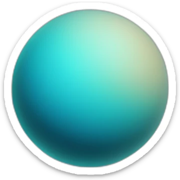 uranus planet sticker